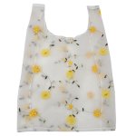 画像4: Applique Embroidery Flower Tote Handbag shoulder eco bag　エコバッグアップリケ 刺繍 フラワー トート ハンドバッグ ショルダーバック　エコバックトート　トートバック (4)