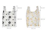 画像9: Applique Embroidery Flower Tote Handbag shoulder eco bag　エコバッグアップリケ 刺繍 フラワー トート ハンドバッグ ショルダーバック　エコバックトート　トートバック (9)