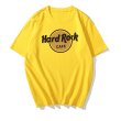 画像1: Unisex Mens ＆ Woman Hard Rock cafe Printing Short Sleeve Tees t-shirt  男女兼用ハードロックカフェプリントショートスリーブTシャツ (1)