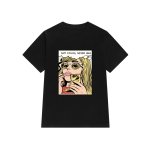 画像9: Women's Humor text pattern Primant T-shirt   ユニセックス男女兼用not yoursプリント半袖Tシャツ　 (9)