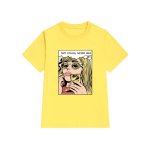 画像5: Women's Humor text pattern Primant T-shirt   ユニセックス男女兼用not yoursプリント半袖Tシャツ　 (5)