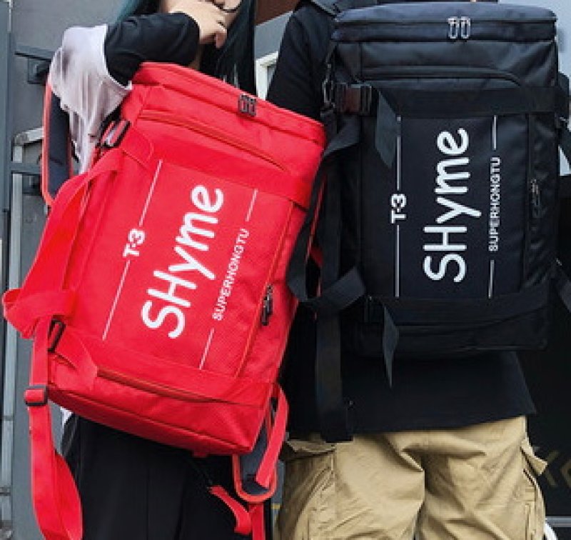 画像4: Unisex Men's Nylon  large capacity Backpack  Shoulder Bag ユニセックス 男女兼用  ２WAYラージサイズバックパックショルダー バック (4)