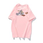 画像3: Unisex Mens ＆ Woman  Tom and jerry print Short Sleeve  t-shirt  男女兼用トム＆ジェリーバックプリントショートスリーブTシャツ (3)