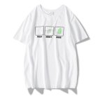 画像1: Unisex Mens ＆ Woman cheap cat multi-element cartoon  print Short Sleeve  t-shirt  男女兼用キャットプリントショートスリーブTシャツ (1)