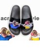 画像2:  men's Donut slippers   男女兼用ドーナツ柄フラットフリップフロップサンダル  シャワーサンダル  (2)