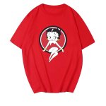 画像5: BettyBoop Print Unisex T-shirt ユニセックス男女兼用 ベティブープ ベティー プリント半袖Tシャツ　 (5)