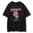 画像1: Men's Vintage Bear Spacesuit Print cartoon anime tshirt オーバーサイズ ユニセックス 男女兼用 宇宙服 ベア― 熊 SENSELESS センスレス レターロゴ入り 半袖Tシャツ (1)