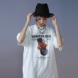 画像4: Men's Vintage Bear Spacesuit Print cartoon anime tshirt オーバーサイズ ユニセックス 男女兼用 宇宙服 ベア― 熊 SENSELESS センスレス レターロゴ入り 半袖Tシャツ (4)