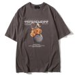 画像5: Men's Vintage Bear Spacesuit Print cartoon anime tshirt オーバーサイズ ユニセックス 男女兼用 宇宙服 ベア― 熊 SENSELESS センスレス レターロゴ入り 半袖Tシャツ (5)