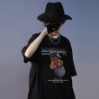 画像2: Men's Vintage Bear Spacesuit Print cartoon anime tshirt オーバーサイズ ユニセックス 男女兼用 宇宙服 ベア― 熊 SENSELESS センスレス レターロゴ入り 半袖Tシャツ (2)