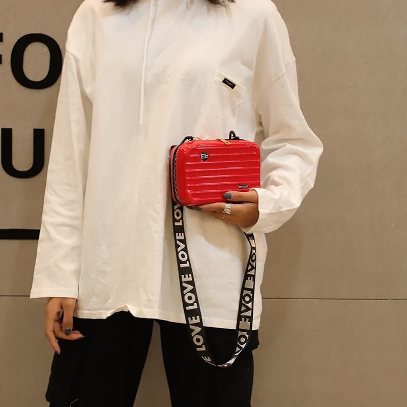 画像17: shoulder messenger mini bag   男女兼用スクエアミニショルダーパーソナルバック ポシェット (17)