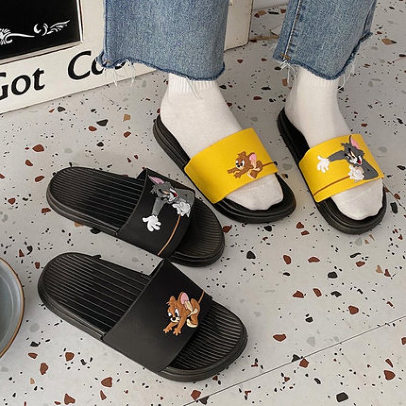 画像6: New men's Tom & Jerry slippers flip flops  soft bottom sandals slippers   プラットフォームトム＆ジェリーフリップフロップサンダルシャワーサンダル ビーチサンダル　ユニセックス男女兼用 (6)
