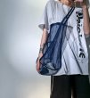 画像7: transparent mesh large capacity shoulder bag s eco bag shopping bag　透明メッシュエコバッグア トート ショルダーバック (7)