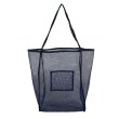 画像2: transparent mesh large capacity shoulder bag s eco bag shopping bag　透明メッシュエコバッグア トート ショルダーバック (2)