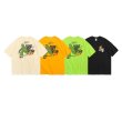 画像8: Men's cartoon printed t-shirt  loose tshirt   オーバーサイズ ユニセックス 男女兼用アニメサボテンプリント 半袖Tシャツ (8)