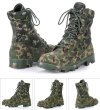 画像6: men's breathable zipper combat boots  high-top tactical boots desert hiking boots　通気性ジッパーレースアップコンバットハイカットブーツ (6)