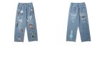 画像6: Unisex Men's GRAPHIC FILM DENIM PANTS　ユニセックス 男女兼用グラフィックデニムパンツ (6)