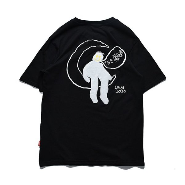 画像1: Men's Unisex Bump printed Travis Scott x Dover star Short Sleeves Tshirts ユニセックス 男女兼用 半袖バンププリンTシャツ (1)