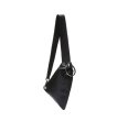 画像1: wide shoulder strap shoulder messenger triangle bag　ワイドショルダーストラップショルダーメッセンジャートライアングルバッグ (1)