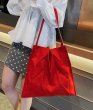 画像5: simple and versatile one-shoulder portable canvas  tote bag shoulder bag  shopping bag　　折りたたみワンショルダーポータブルバッグトート エコバッグ (5)