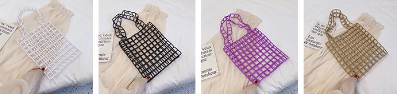 画像11: crown beaded handmade large capacity tote bag shoulder bag  shopping bag　ハンドメイドクラウンビーズショルダートート エコバッグ (11)