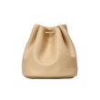 画像3: Woman’s Drawstring MIni Small Bucket bag レザースモール ポシェット バケット バック　ショルダーバック (3)