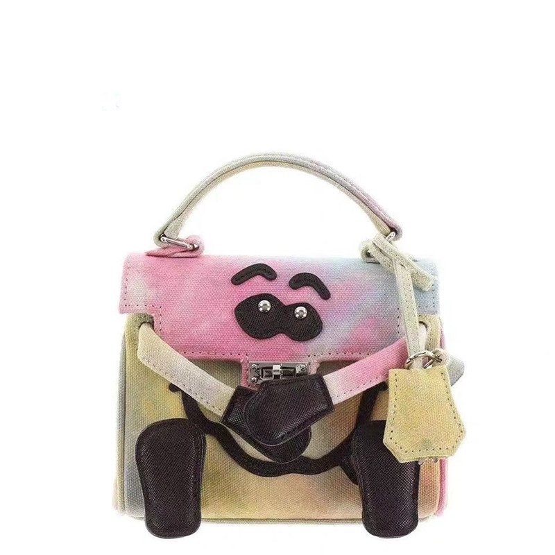 画像1: Women's monster rendering department hand bag messenger bag Tote shoulder Bag  doll bag モンスターショルダートートバッグ (1)