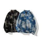 画像7:  lazy bear print loose corduroy jacket  men and women loose  jacket 　レイジーベアプリントルーズコーデュロイジャケットオーバーサイズジャケットユニセッ クス男女兼用 (7)