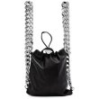 画像7: Women's  leather  chain shoulder portable fold personality  backpack Tote shoulder Bag 　チェーンショルダーポータブルフォールドバックパックショルダートートバッグ (7)