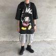 画像5: Men's Unisex Spoof cartoon Mickey print  Loose T-shirt ユニセックス 男女兼用ミッキープリントオーバーサイズ半袖Tシャツ (5)