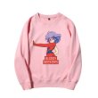 画像6: Men's Unisex  magical girl print long-sleeved round neck plus velvet sweater   ユニセックス 男女兼用マジカルガールプリントオーバーサイズ長袖スウェット　トレーナー (6)