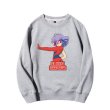 画像3: Men's Unisex  magical girl print long-sleeved round neck plus velvet sweater   ユニセックス 男女兼用マジカルガールプリントオーバーサイズ長袖スウェット　トレーナー (3)