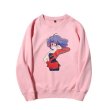 画像12: Men's Unisex  magical girl print long-sleeved round neck plus velvet sweater   ユニセックス 男女兼用マジカルガールプリントオーバーサイズ長袖スウェット　トレーナー (12)