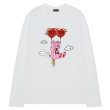 画像1: Men's Unisex loving bear  Loose T-shirt ユニセックス 男女兼用ラビングベアプリントオーバーサイズ長袖Tシャツ (1)