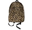 画像1: Women's  leopard canvas all-match trendy  backpack Tote shoulder Bag 　レオパード　ヒョウ柄バックパックショルダートートバッグ男女兼用 (1)