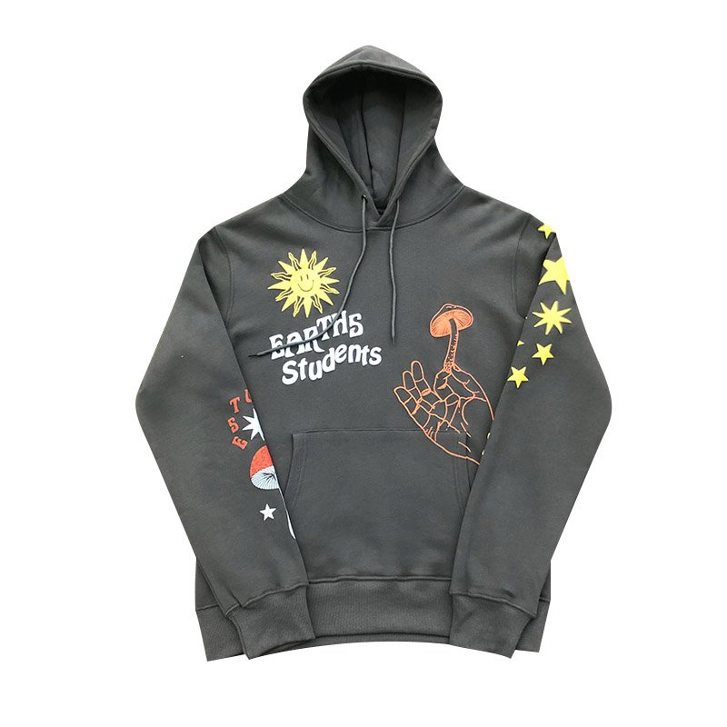 画像2: Men's Unisex  Model Earth StudentsThree-dimensional Print Hoodie Sweater  long-sleeveless Hoodie  ユニセックス 男女兼用アース三次元プリントプリントオーバーサイズ長袖スウェット パーカー フーディ (2)