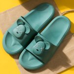 画像6: Men's Cartoon Cowes cute sandals and slippers soft bottom sandals  男女兼用　ユニセックスカウズプラットフォームフリップフロップサンダルシャワー ビーチサンダル　 (6)