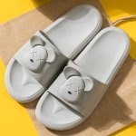 画像5: Men's Cartoon Cowes cute sandals and slippers soft bottom sandals  男女兼用　ユニセックスカウズプラットフォームフリップフロップサンダルシャワー ビーチサンダル　 (5)
