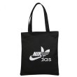画像1: Unisex Men's NIKdas logo Cotton Eco Tote Bag ユニセックス 男女兼用 ナイダス ニキダス コットン エコ トートバッグ (1)