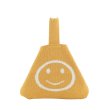 画像1: Women's   wool cute smiling face handbag Tote Bag 　スマイルニコちゃん トート　エコバッグ (1)