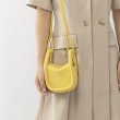 画像12: one-shoulder messenger handbagTote Bag 　ワンショルダーレザーメッセンジャーハンドバッグ バケットバッグ トートバック　 (12)