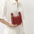 画像7: one-shoulder messenger handbagTote Bag 　ワンショルダーレザーメッセンジャーハンドバッグ バケットバッグ トートバック　 (7)