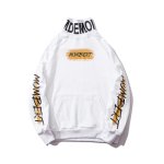 画像4: Men's Unisex letter printing high collar   pullover sweater   ユニセックス 男女兼用ハイネックレターロゴオーバーサイズ長袖スウェット　トレーナー (4)