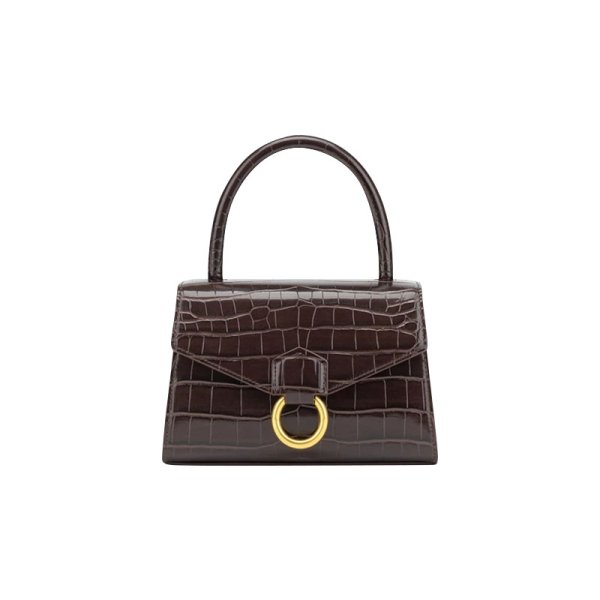 画像9:  portable messenger shoulder  tote Pochette bag クロコ柄ポータブルチェーントートショルダーハンドバッグ 　 (9)