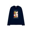 画像2: Men's Unisex  MAKE IT RAIN  long-sleeved T-shirt  oversize pullover sweater   ユニセックス 男女兼用MAKE IT RAIN オーバーサイズ長袖Tシャツ (2)