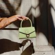 画像12:  portable messenger shoulder  tote Pochette bag クロコ柄ポータブルチェーントートショルダーハンドバッグ 　 (12)