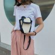 画像7: Canvas crossbody bag shoulder  tote  bag キャンバスクロスボディバッグトートショルダーハンドバッグ 　 (7)