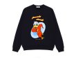 画像8: Men's Unisex  pash duck long-sleevedoversize pullover sweater   ユニセックス 男女兼用pash duckパッシュダックオーバーサイズ長袖トレーナ (8)