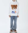 画像3: Men's Unisex  Fluffy bear hooded pullover sweater   ユニセックス 男女兼用モコモコふわふわベアー熊オーバーサイズ長袖フーディー　パーカー　スウェット　トレーナー (3)