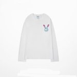 画像4: Men's Unisex  oversize cartoon graffiti round neck long-sleeved T-shirt  ユニセックス 男女兼用クラシックカーレトロオーバーサイズ長袖Tシャツ (4)